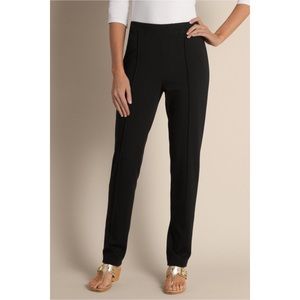 Soft surroundings black casual stretchy pant